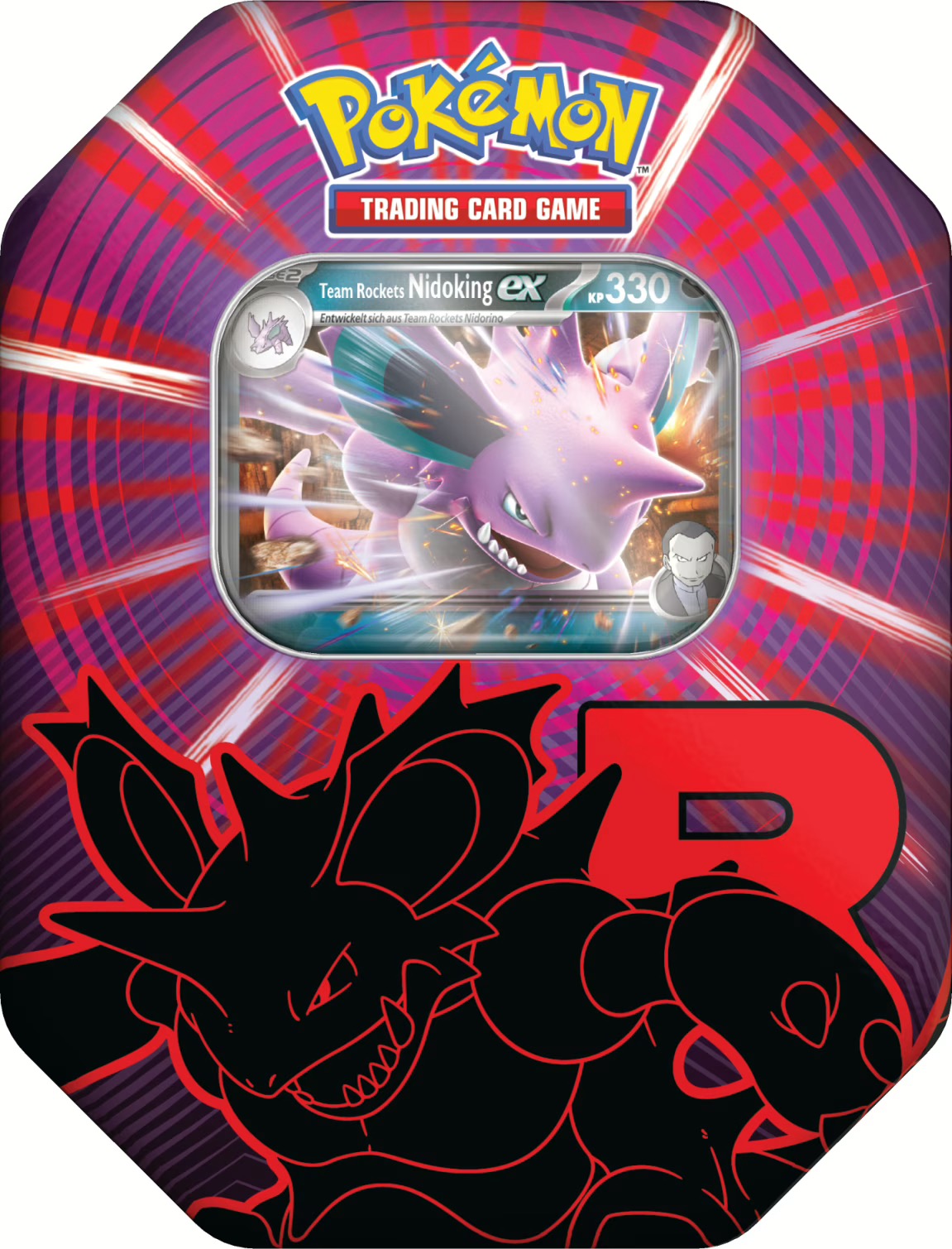 Team Rockets Nidoking - Tin Box – Pokémon 🇩🇪 Deutsch CoolUp Cards
